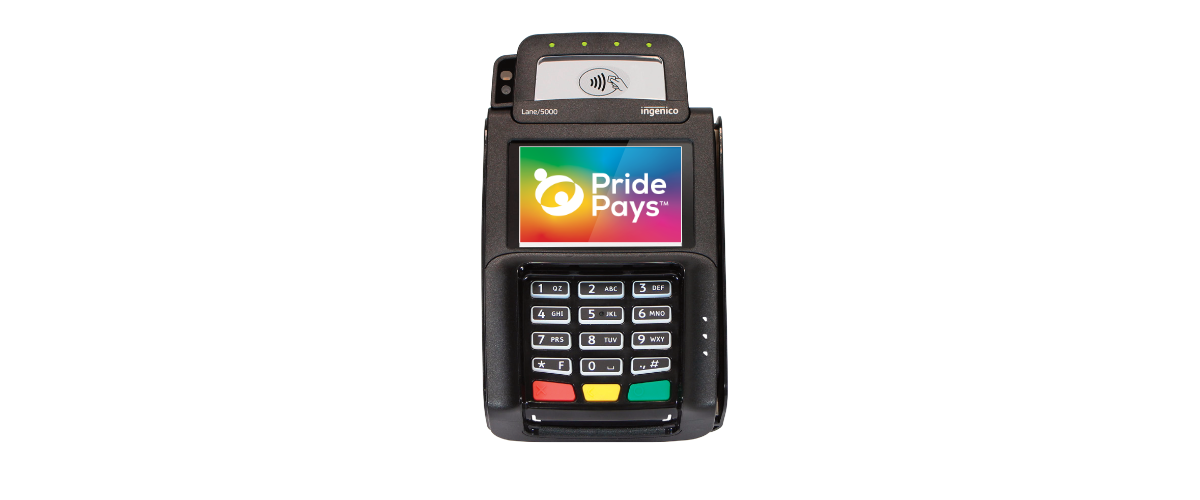 PridePays Verifone Lane 5000